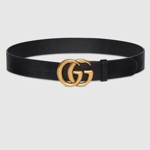 Gucci GG Black Marmont Belt
